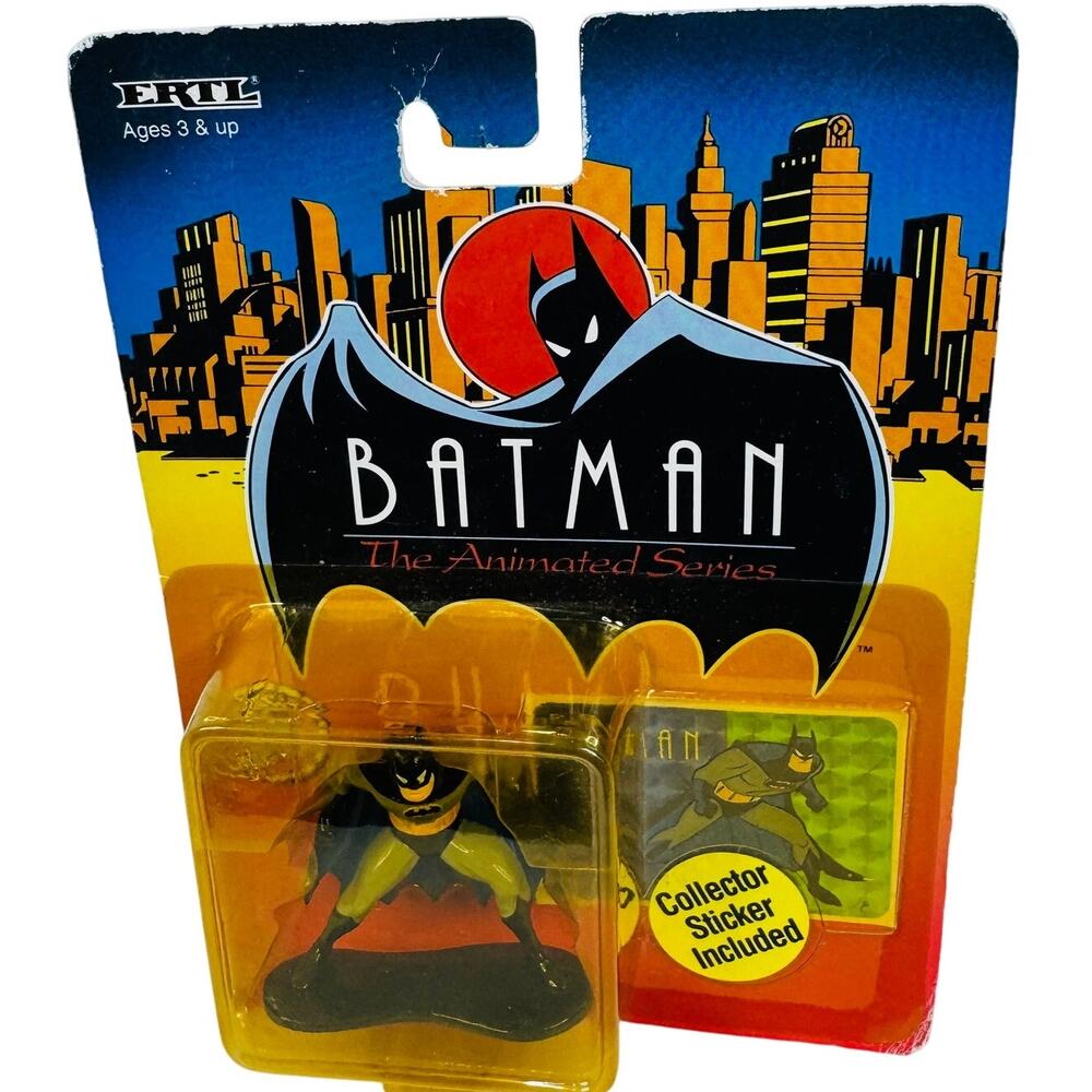 Ertl 1993 Batman The Animated Series Batman Die-Cast Metal Figure